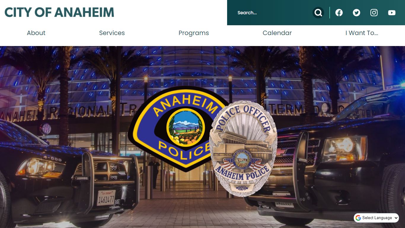 Police Department | Anaheim, CA - Official Website